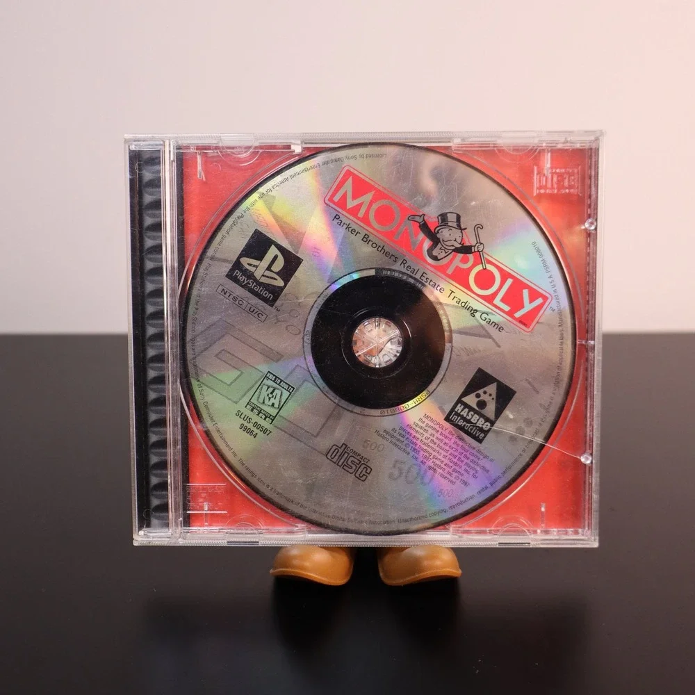 Monopoly (Sony Playstation 1/PS1, 1997) Disc and Case No Manual